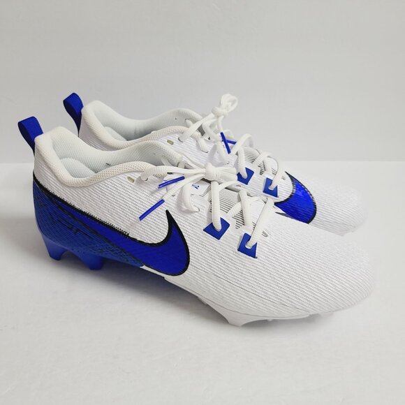 NEW Nike Vapor Edge Speed 360 2 Football Cleats FQ4045-105 Size 13 White Blue #1 main image 8